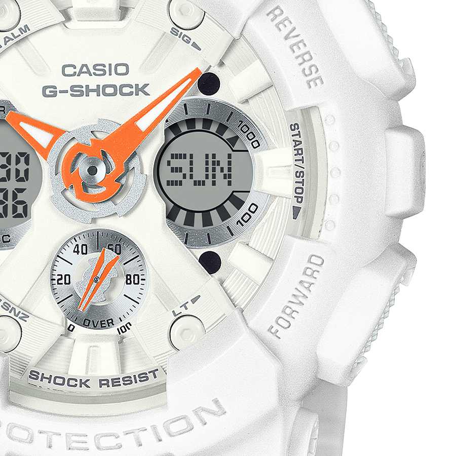 G-SHOCK ミッドサイズ スポーティアクセントカラー GMA-S120SA