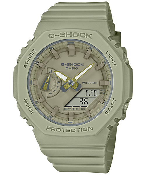 G-SHOCK ミッドサイズ ワントーンカラー GMA-S2100BA-2A2JF