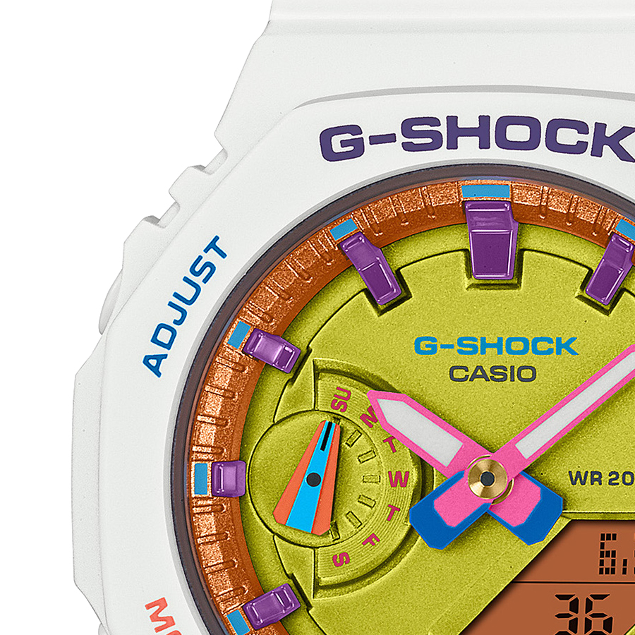 G-SHOCK ミッドサイズ オクタゴン GMA-S2100BS-7AJF メンズ レディース