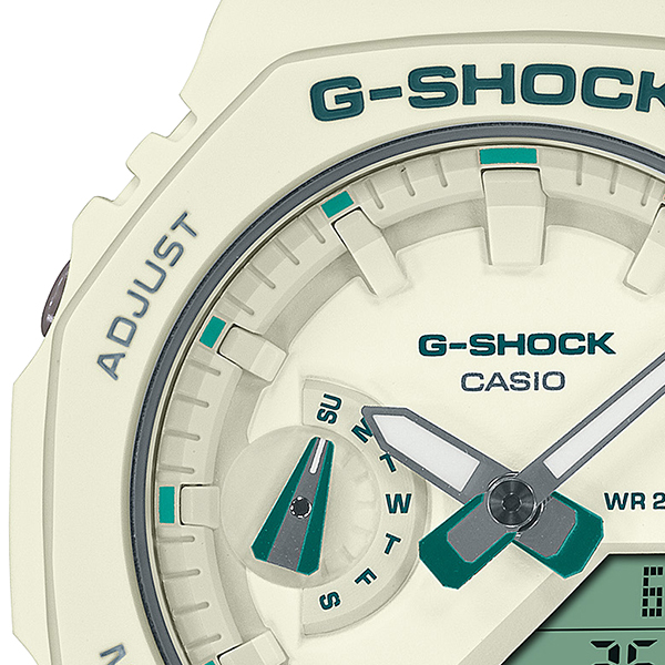 G-SHOCK Gショック ミッドサイズ グリーンアクセント GMA-S2100GA-7AJF