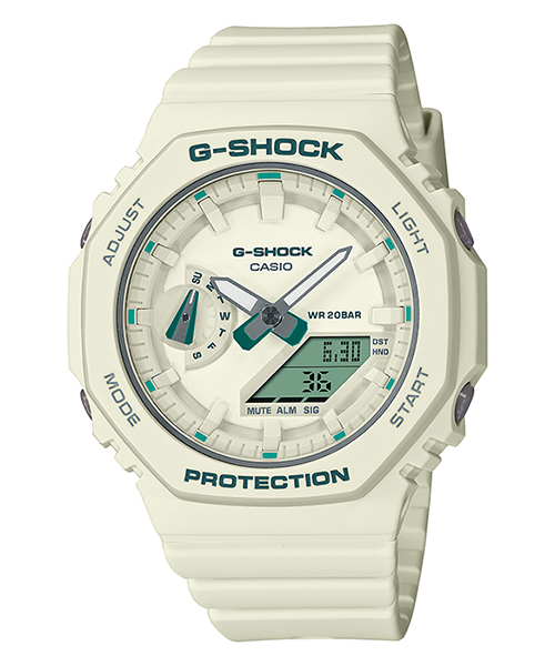 G-SHOCK ミッドサイズ グリーンアクセント GMA-S2100GA-7AJF