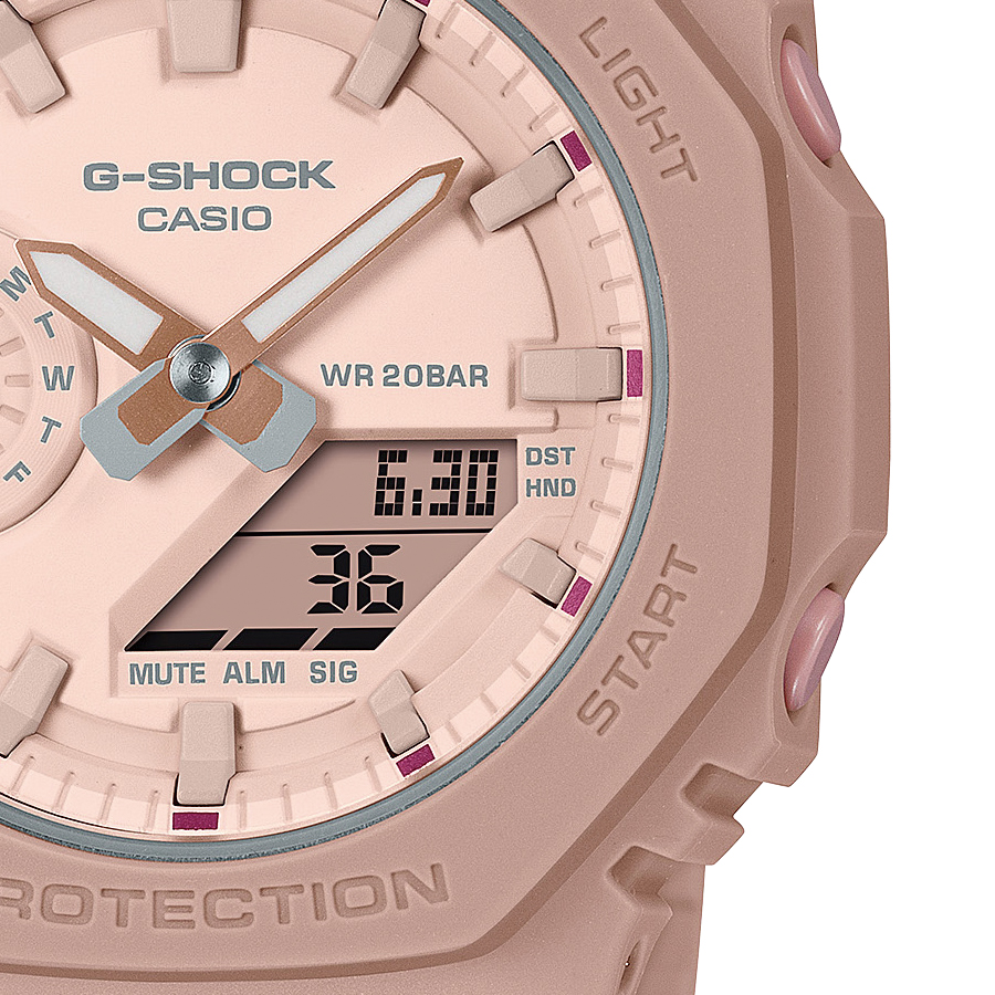 G-SHOCK ミッドサイズ ナチュラルカラー バジルの葉 GMA-S2100NC-4A2JF メンズ レディース 腕時計 電池式 アナデジ オクタゴン カシオ 国内正規品 | G-SHOCK | 04