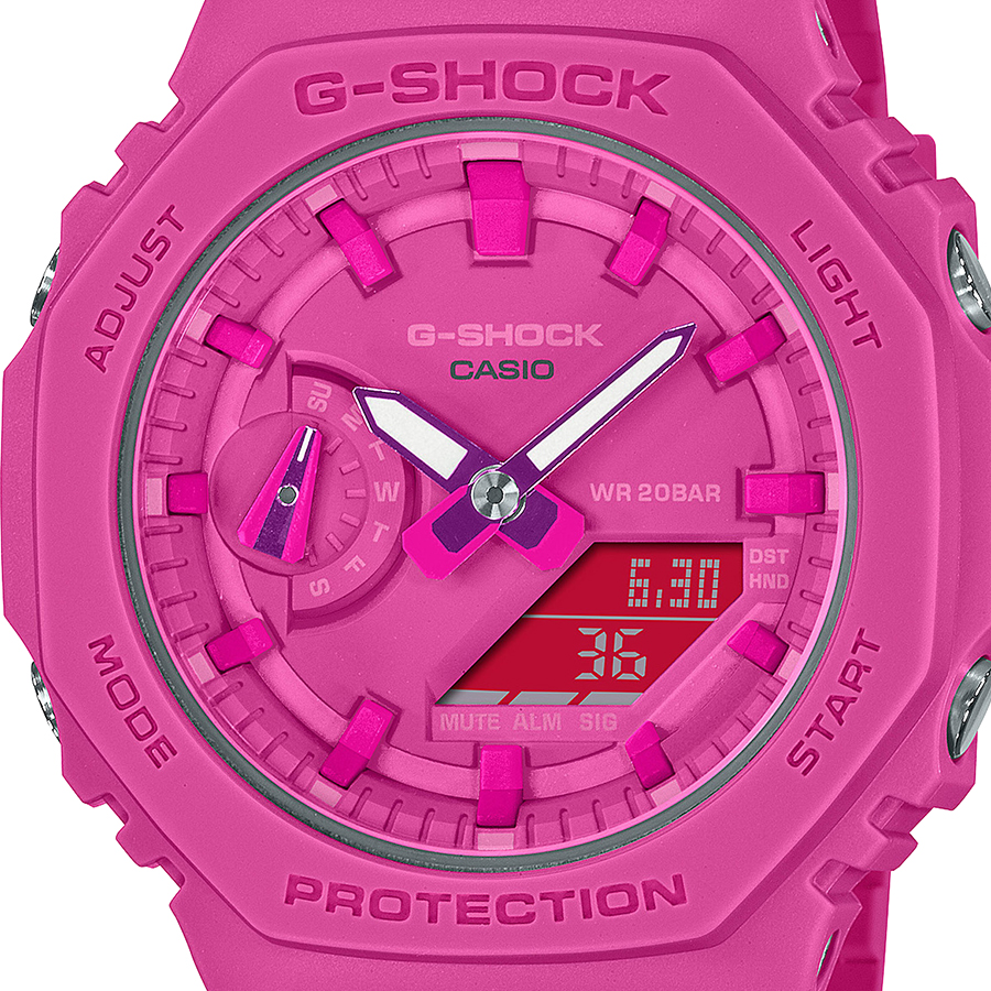 G-SHOCK Gショック ピンクシリーズ ミッドサイズ GMA-S2100P-4AJR メンズ レディース 腕時計 電池式 アナデジ 国内正規品  カシオ カシオーク