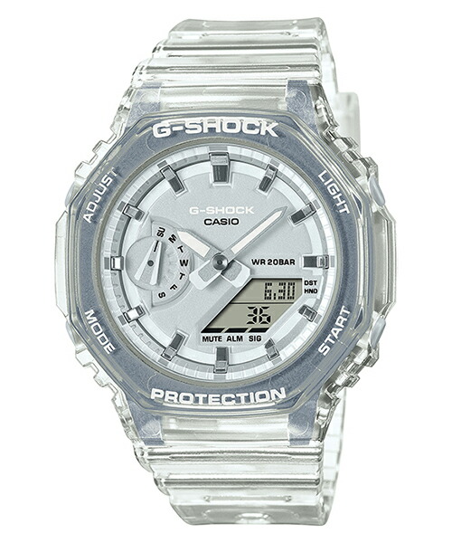 G-SHOCK アナデジ オクタゴン スケルトン ピンク GMA-S2100SK
