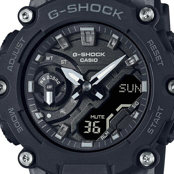 G-SHOCK ミッドサイズ 2200シリーズ GMA-S2200-1AJF メンズ レディース 腕時計 電池式 アナデジ ブラック 国内正規品 カシオ