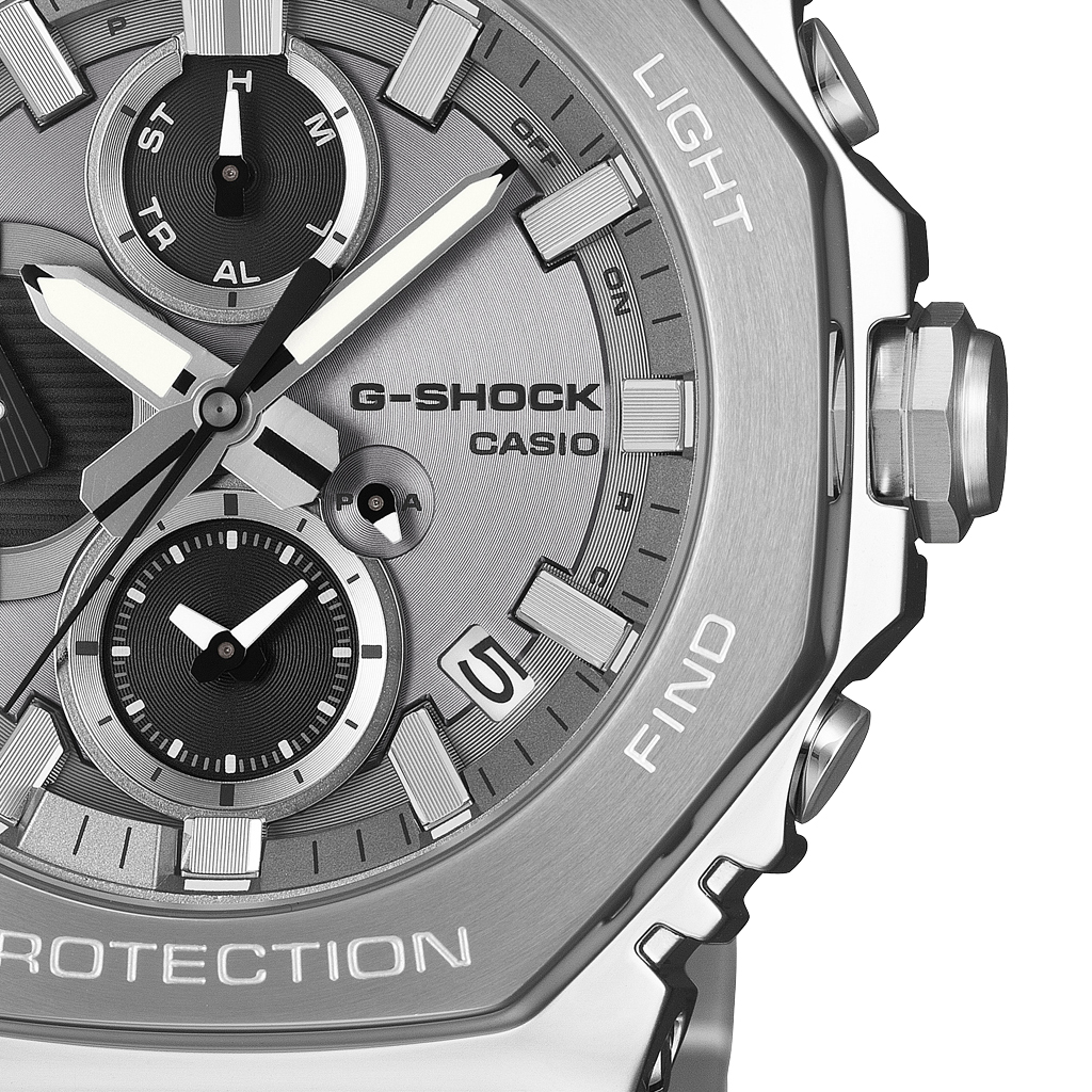 G-SHOCK 4月10日発売 フルメタル デュアルタイム クロノグラフ GMC