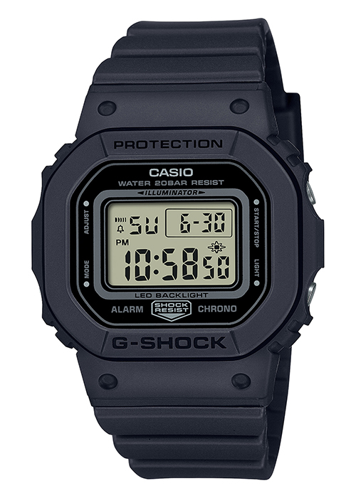 G-SHOCK ミッドサイズ スクエア ワントーンカラー GMD-S5600BA-1JF