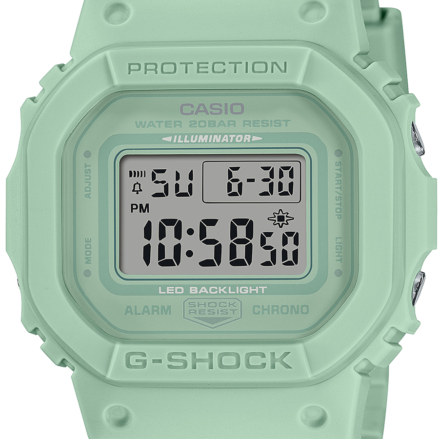 G-SHOCK ミッドサイズ スクエア ワントーンカラー GMD-S5600BA-3JF メンズ レディース 腕時計 電池式 デジタル 国内正規品 カシオ｜theclockhouse｜03