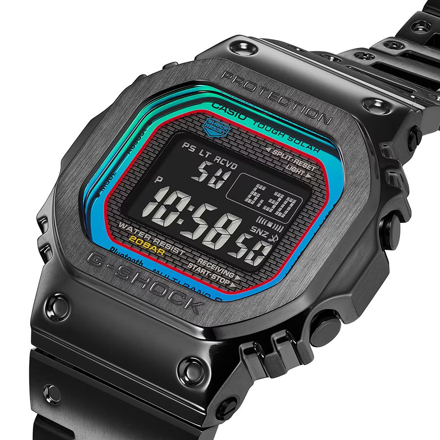 G-SHOCK フルメタル レインボーカラー アクセント GMW-B5000BPC