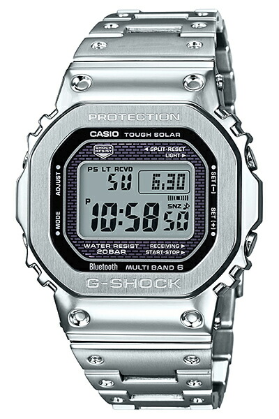 G-SHOCK FULL METAL フルメタル シルバー 電波ソーラー