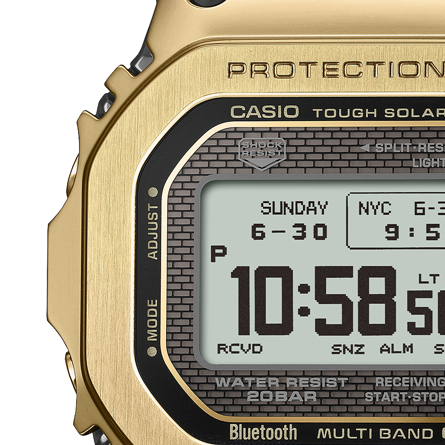G-SHOCK フルメタル MIP液晶モデル ゴールド GMW-BZ5000GD-9JF メンズ