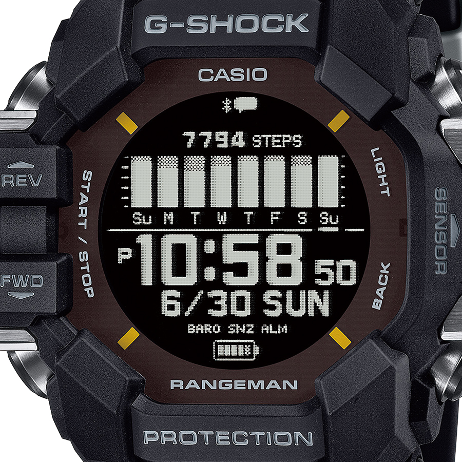 G-SHOCK レンジマン 心拍計 GPS機能 GPR-H1000-1JR メンズ 腕時計