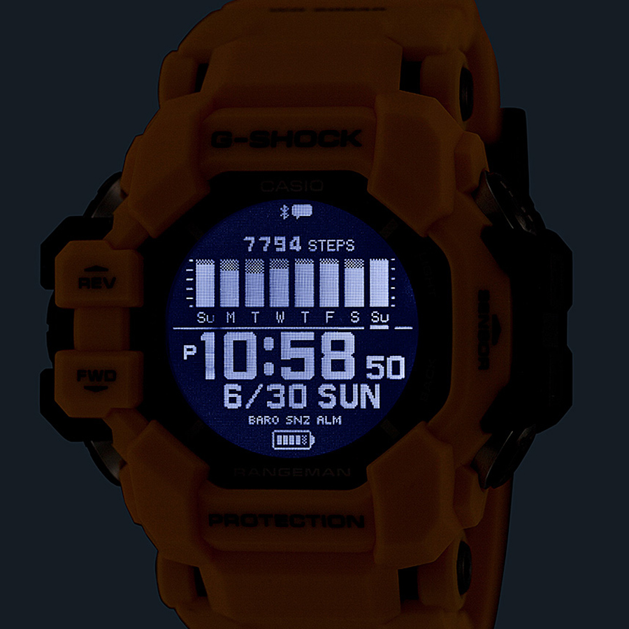 G-SHOCK レンジマン 心拍計 GPS機能 GPR-H1000-9JR メンズ 腕時計 ソーラー Bluetooth デジタル イエロー 反転液晶 国内正規品 カシオ | G-SHOCK | 12