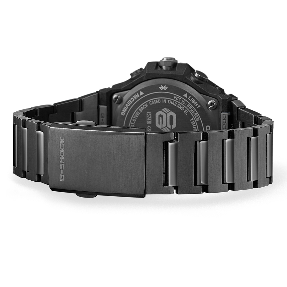 6月5日発売 G-SHOCK G-STEEL スリークスタイル ブラックIPモデル GST-B1000BD-1AJF メンズ 腕時計 ソーラー Bluetooth アナログ 小型 国内正規品 カシオの画像
