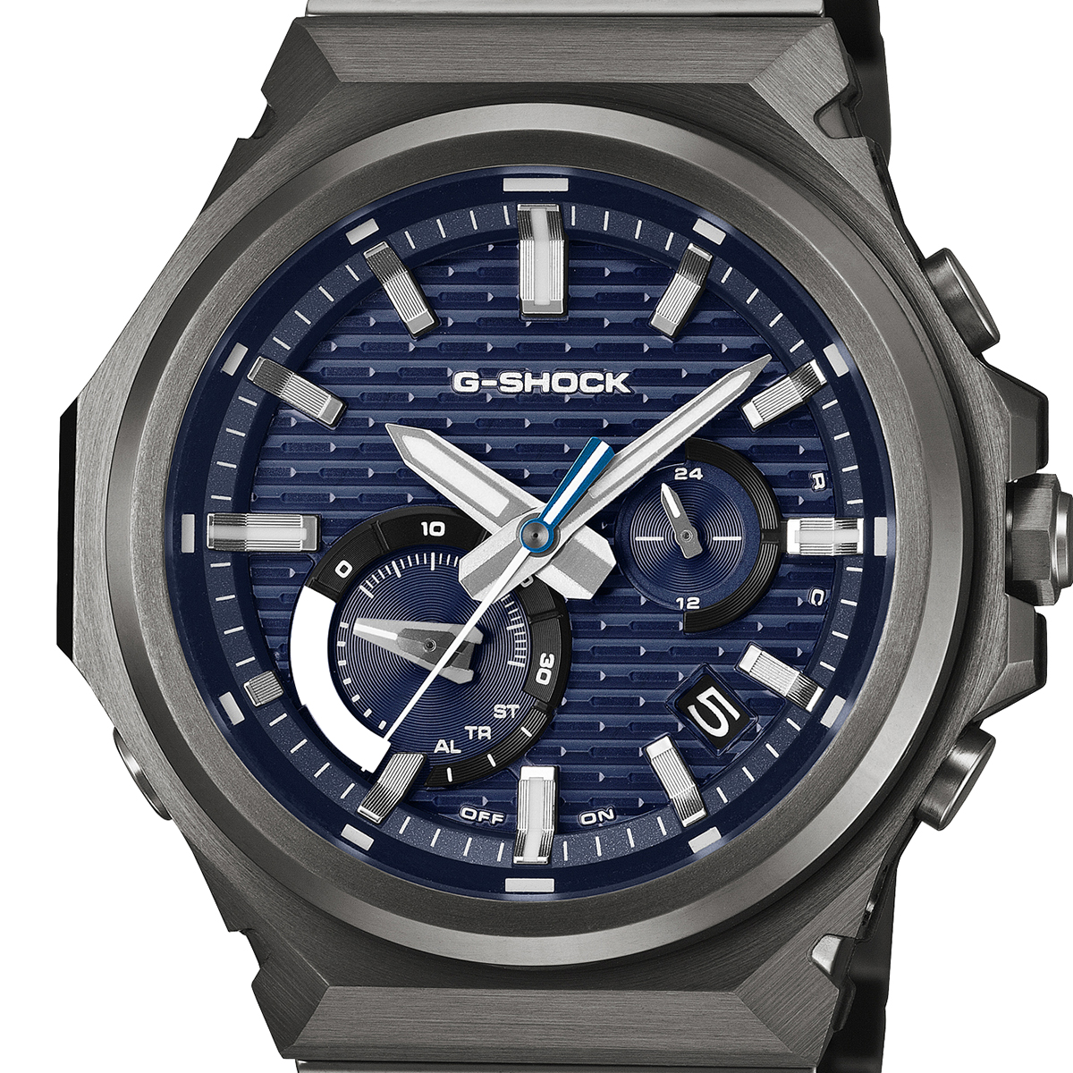6月5日発売 G-SHOCK G-STEEL スリークスタイル ブラックIPモデル GST-B1000BD-2AJF メンズ 腕時計 ソーラー Bluetooth アナログ 小型 国内正規品 カシオの画像