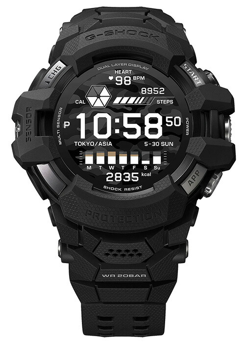 G-SHOCK Gショック G-SQUAD PRO GSW-H1000-1AJR メンズ 腕時計