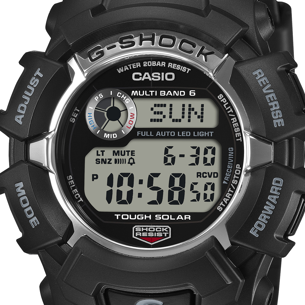 G-SHOCK 1月16日発売 デジタル 2300シリーズ GW-2310U-1JF メンズ
