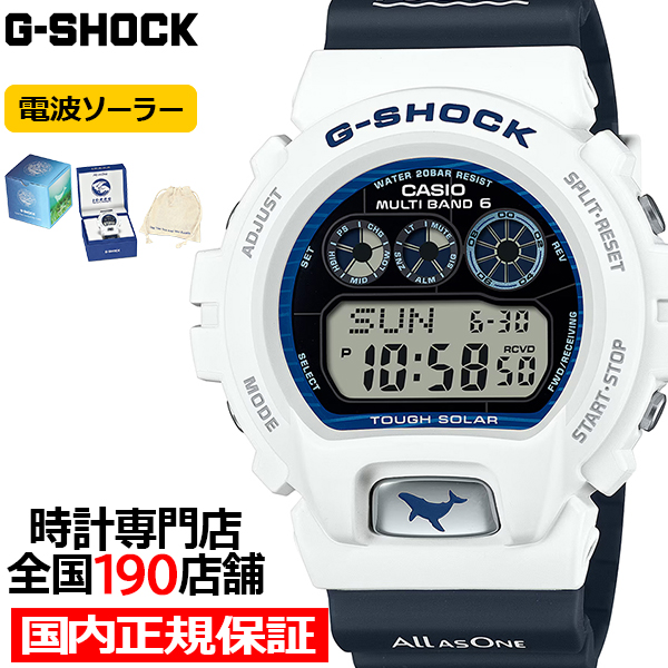 Yahoo! Yahoo!ショッピング(ヤフー ショッピング)8月8日発売/予約 G-SHOCK アイサーチジャパン コラボレーションモデル 2025 ザトウクジラ GW-6905K-7AJR メンズ腕時計 電波ソーラー 国内正規品 カシオ イルクジ