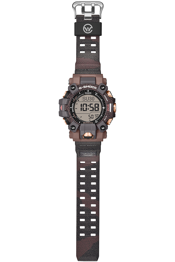 G-SHOCK マッドマン EARTHWATCH コラボレーションモデル 2025 カバ GW