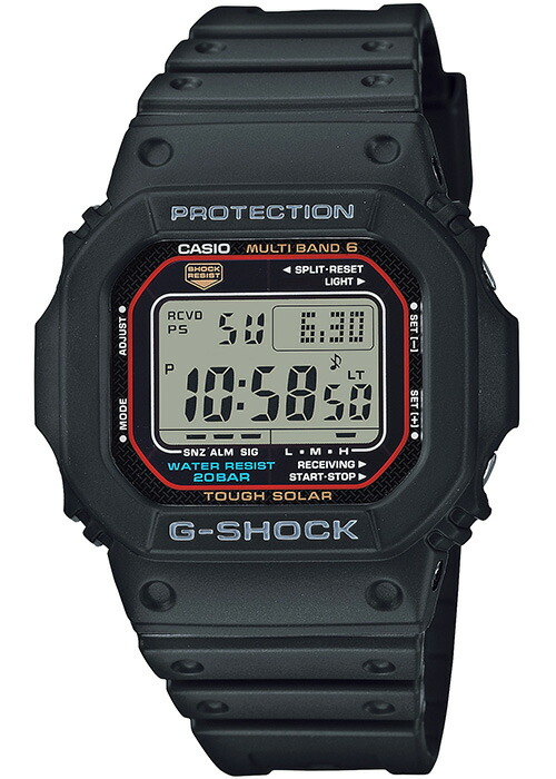 G-SHOCK 5600シリーズ 電波ソーラー メンズ 腕時計 デジタル 樹脂 