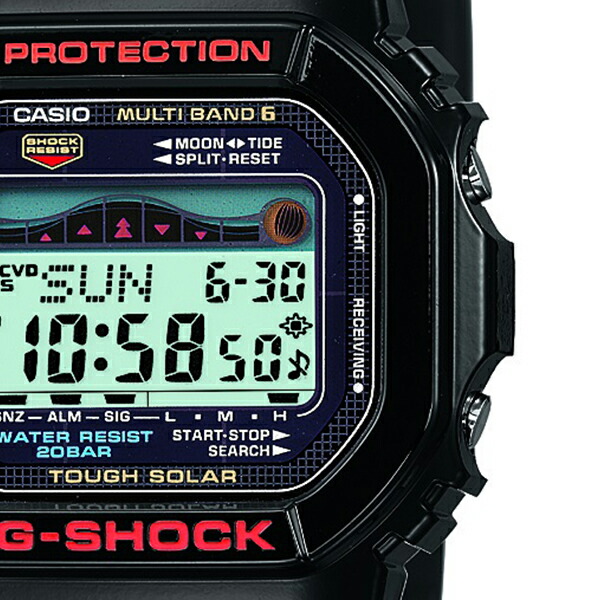 G-SHOCK G-LIDE スクエア 電波ソーラー メンズ 腕時計 デジタル