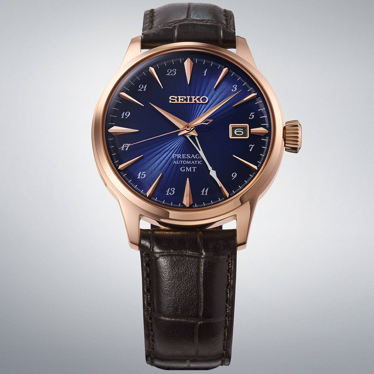 PRESAGE セイコー プレザージュ カクテルタイム GMT ラスティネイル