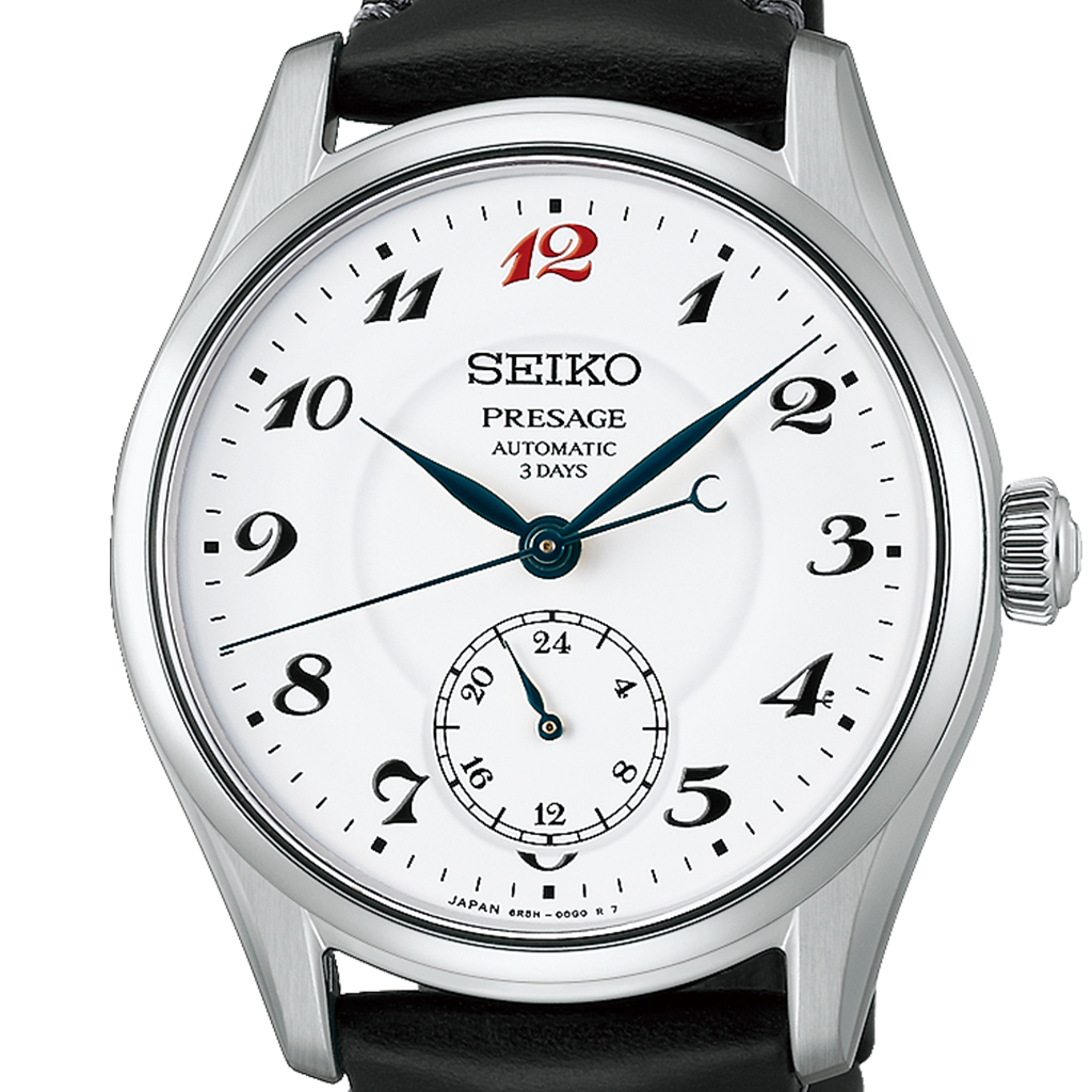 即決可能【美品】SEIKO 自動巻き腕時計プレサージュ　貴重琺瑯モデル箱保証書付 PRESAGE 9月5日発売 セイコー プレザージュ クラシックシリーズ 琺瑯