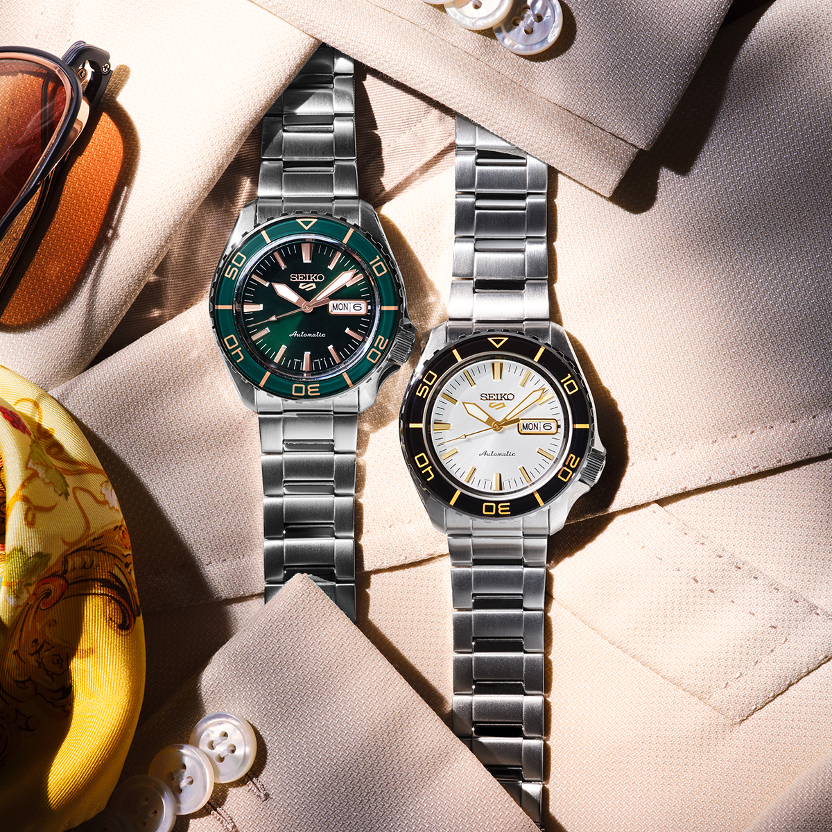 SEIKO セイコー 自動巻き腕時計4R36-05Zメカニカル メンズJapan Seiko 5 Sports 10月9日発売/予約 セイコー 5スポーツ SKXシリーズ