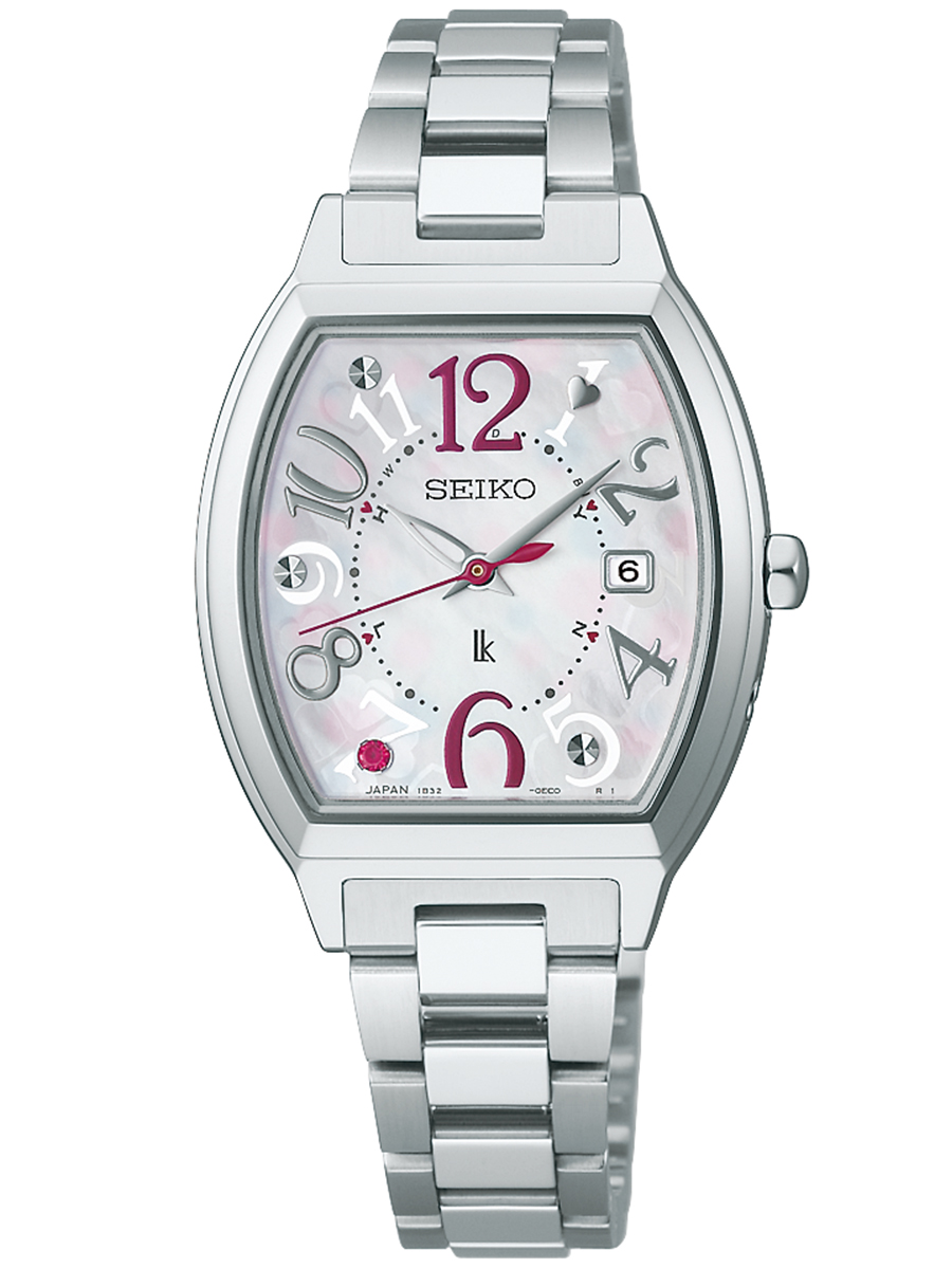 【新品】セイコー SEIKO LUKIA 腕時計 レディース HEE002J Happy Collection Warm Moments Limited Edition 限定モデル 電波ソーラー（1B32） ホワイトxシルバー アナログ表示 LUKIA セイコー ルキア Happy Collection Warm Moments Limited