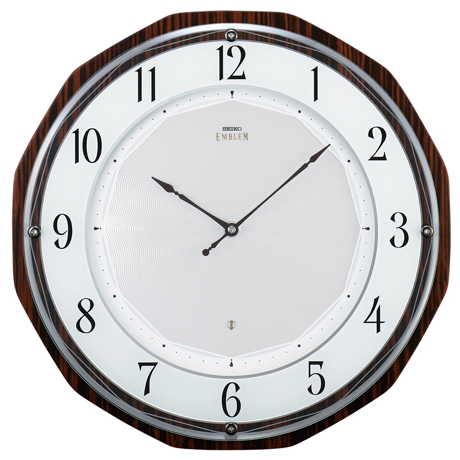 SEIKO（セイコー） エムブレム ソーラー 電波 掛け時計 HS536B