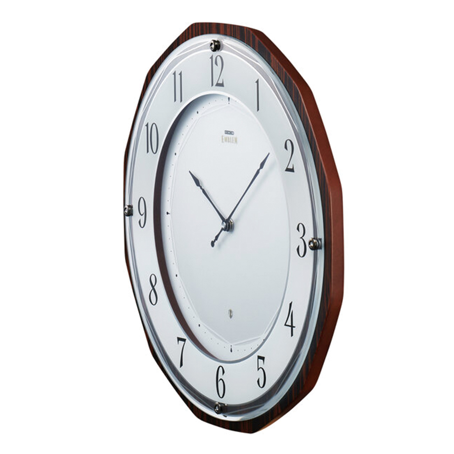 SEIKO（セイコー） エムブレム ソーラー 電波 掛け時計 HS536B