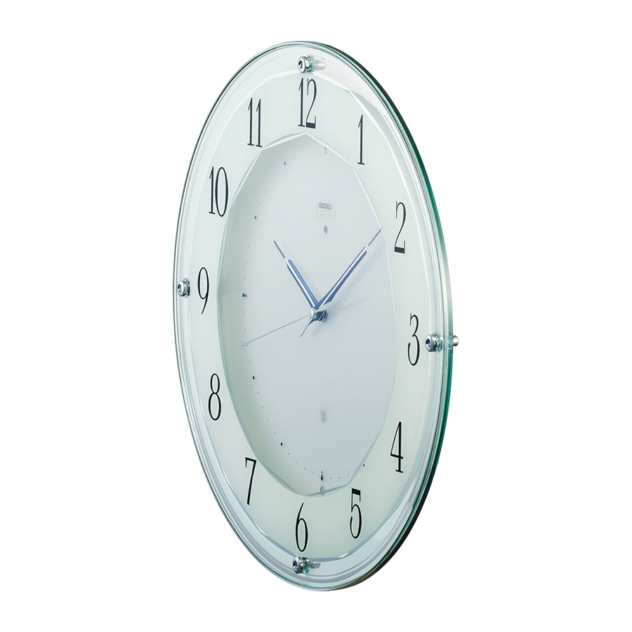 SEIKO（セイコー） エムブレム 電波 掛け時計 HS546S クオーツ 電池式