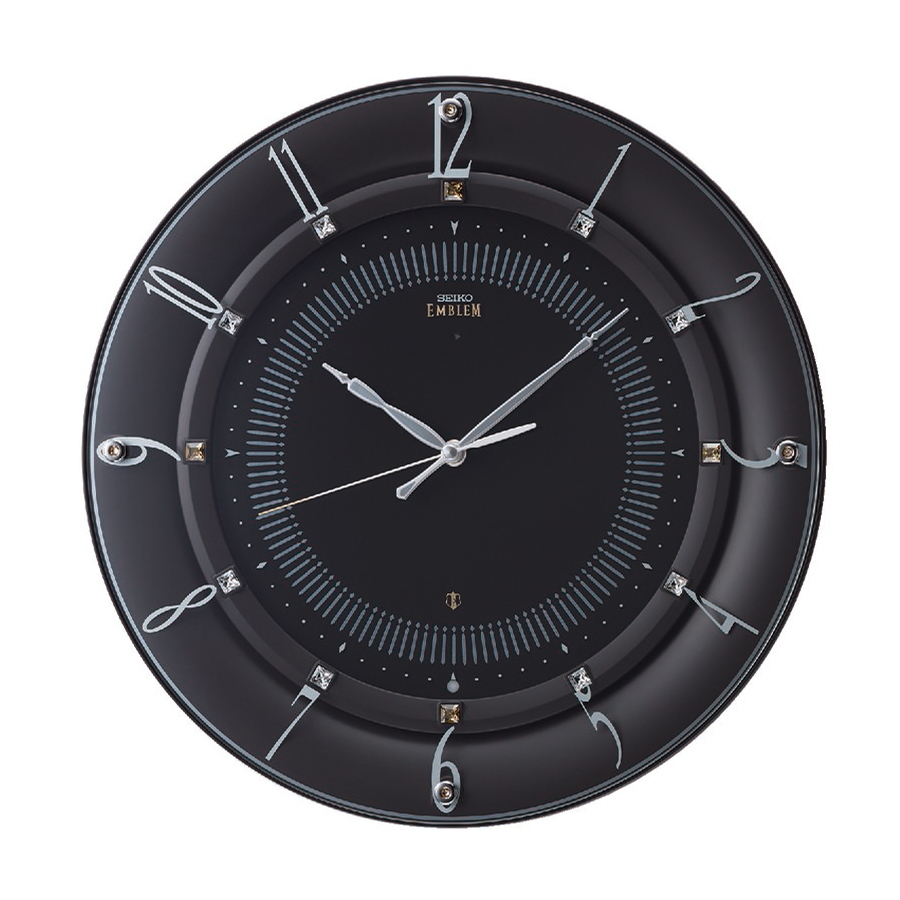 SEIKO（セイコー） エムブレム 電波 掛け時計 HS559B クオーツ 電池式