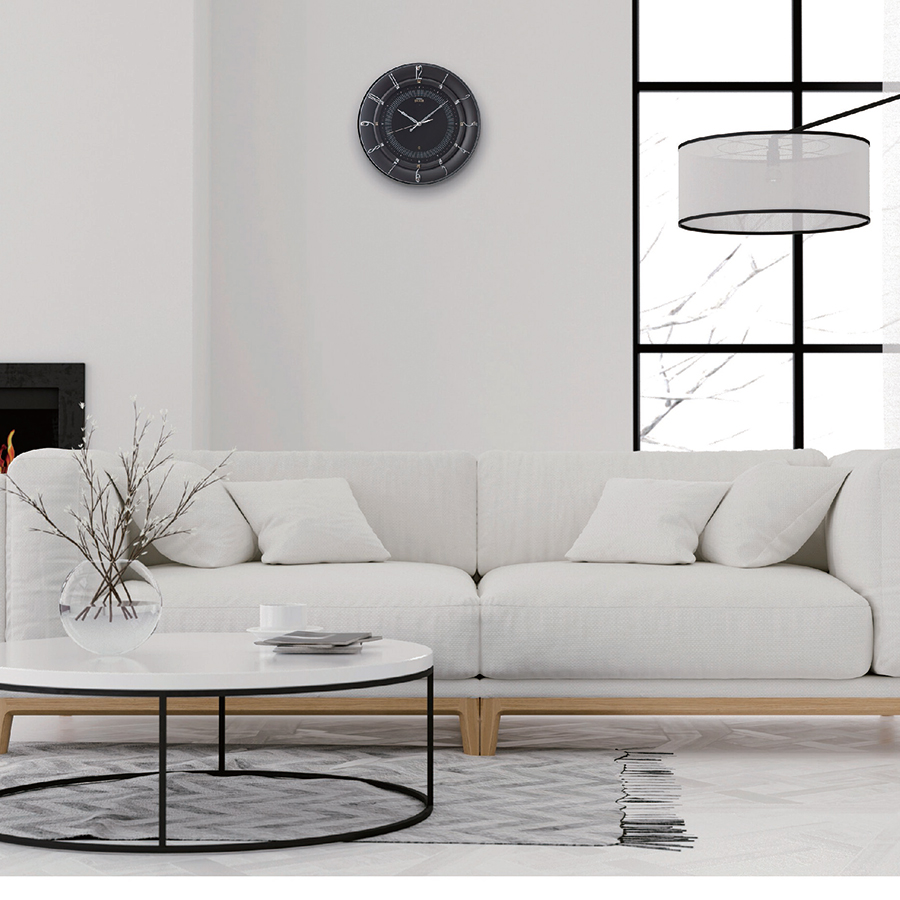 SEIKO（セイコー） エムブレム 電波 掛け時計 HS559B クオーツ 電池式