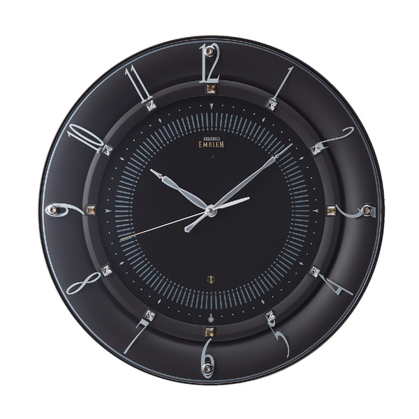 SEIKO（セイコー） エムブレム 電波 掛け時計 HS559B クオーツ 電池式