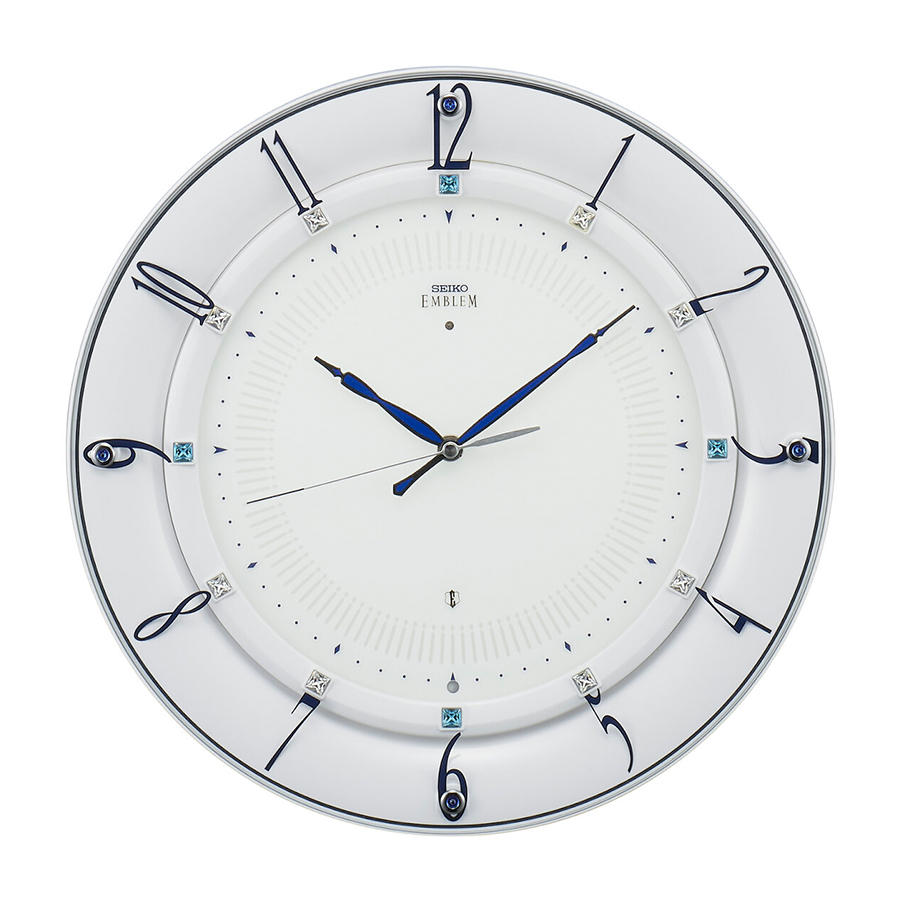 セイコー エムブレム 電波 掛け時計 HS55...の詳細画像1