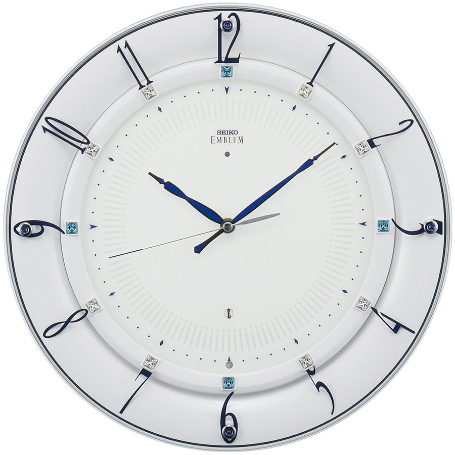 セイコー エムブレム 電波 掛け時計 HS55...の詳細画像3
