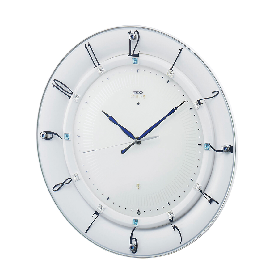 セイコー エムブレム 電波 掛け時計 HS55...の詳細画像4