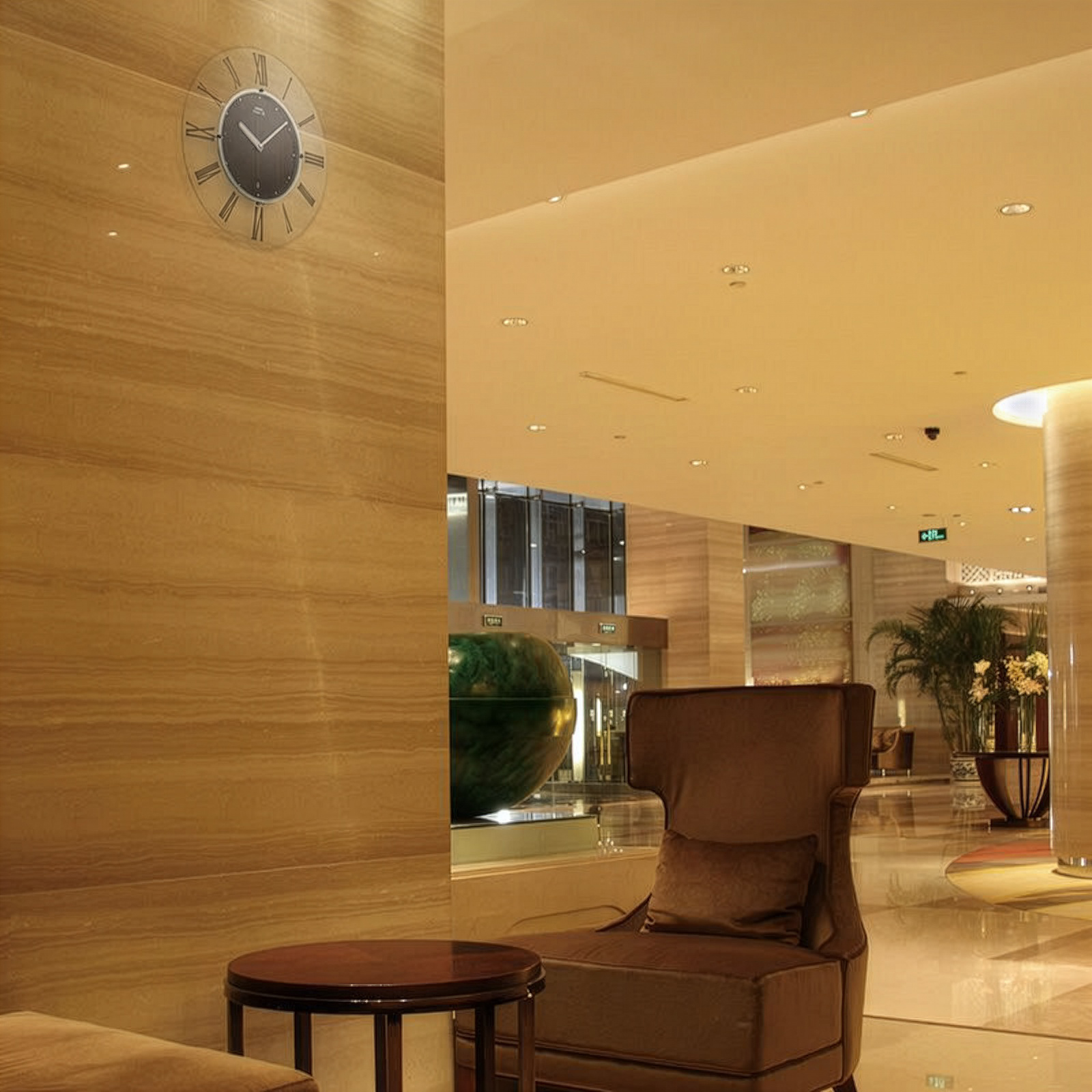 SEIKO（セイコー） エムブレム 電波 掛け時計 HS560B クオーツ 電池式