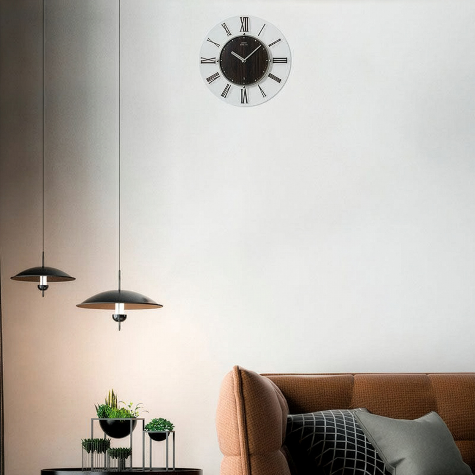 SEIKO（セイコー） エムブレム 電波 掛け時計 HS560B クオーツ 電池式