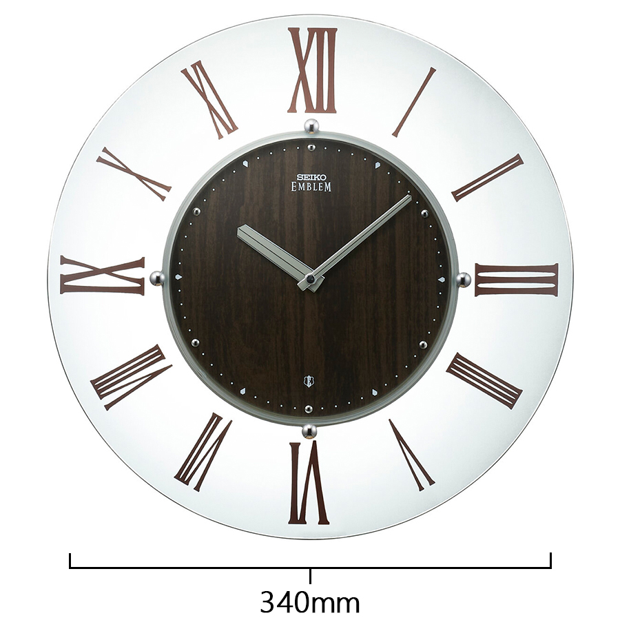 SEIKO（セイコー） エムブレム 電波 掛け時計 HS560B クオーツ 電池式