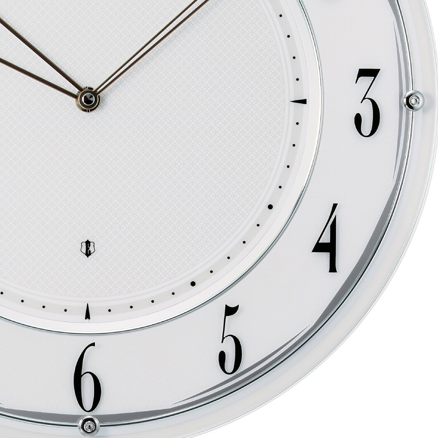 SEIKO（セイコー） エムブレム 電波 掛け時計 HS562W クオーツ 電池式