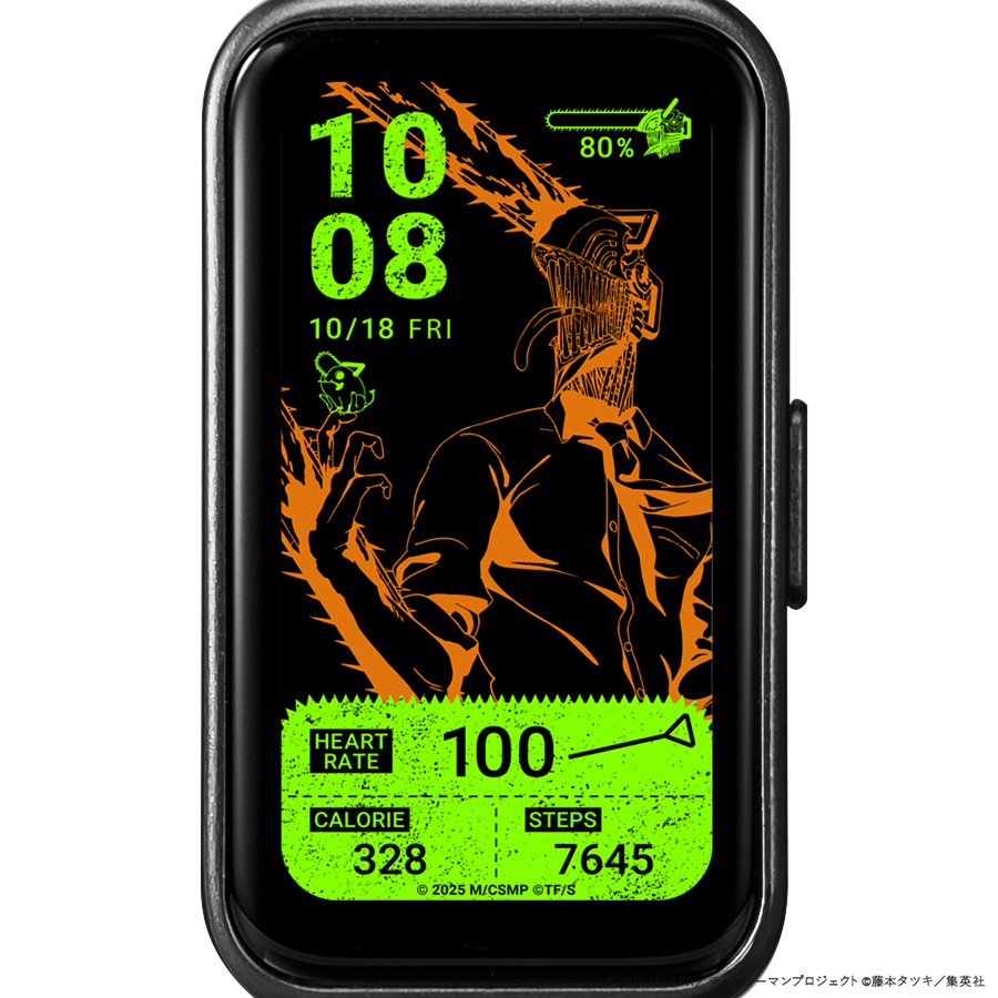 HUAWEI Band ギャラック スマートウォッチ チェンソーマン