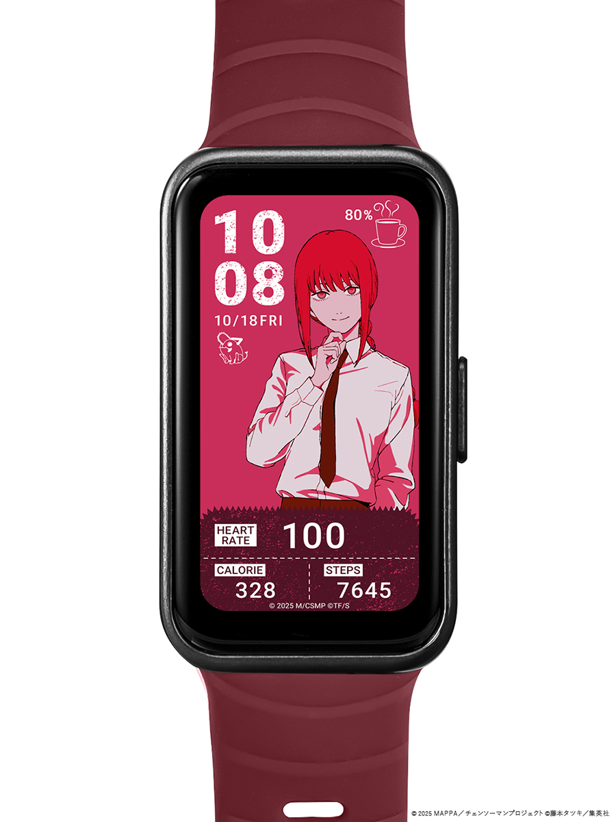 HUAWEI Band ギャラック スマートウォッチ チェンソーマン