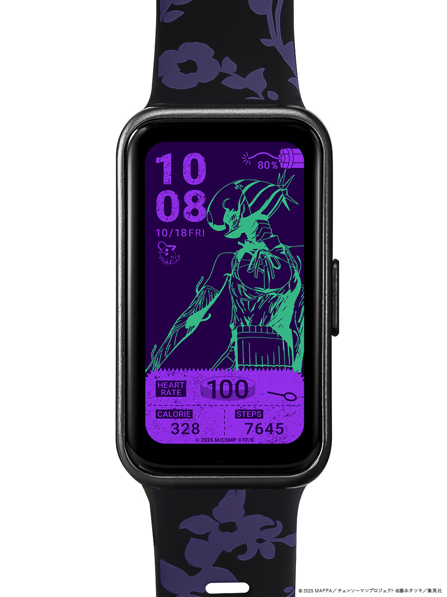 HUAWEI Band ギャラック スマートウォッチ チェンソーマン