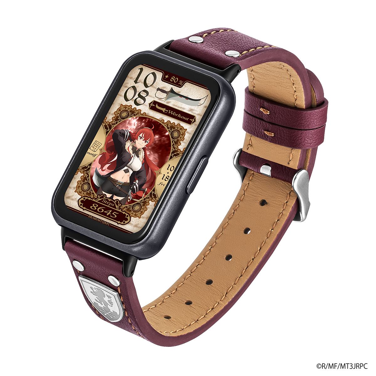 10月23日発売/予約 ギャラック スマートウォッチ アニメ「無職転生 〜異世界行ったら本気だす〜」 コラボモデル エリス HUC-MT-BD11-E メンズ レディース 関連画像3