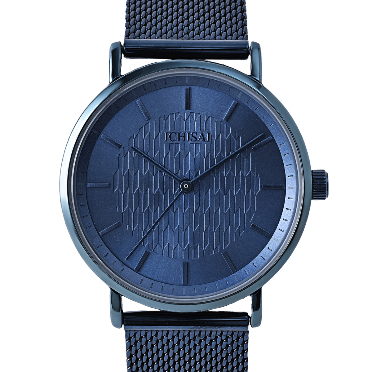 9月5日発売 イチサイ 矢絣文様ダイヤル 36mm 墨染 IS101-BK1A メンズ