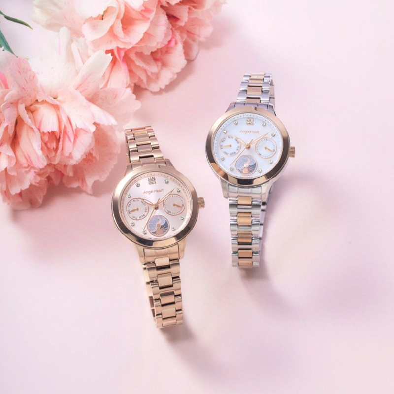 エンジェルハート 20周年記念モデル イノセントタイム サン&ムーン IT30PS レディース 腕時計 クオーツ 電池式 パールダイヤル | ANGEL HEART | 08