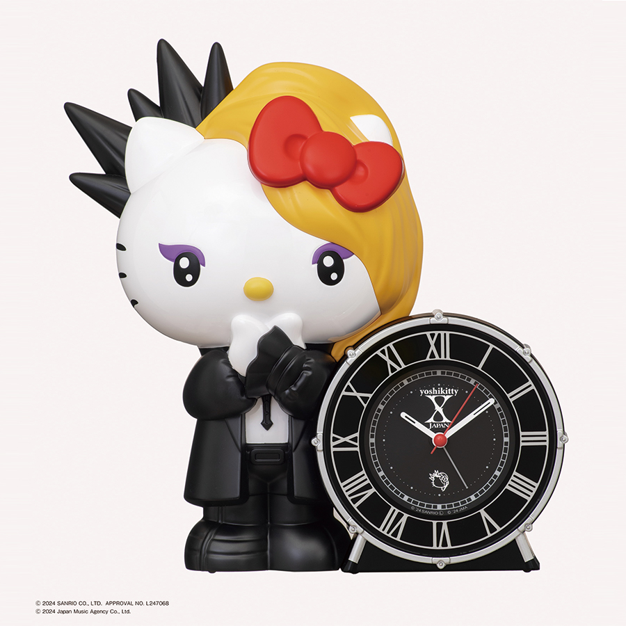 yoshikitty ヨシキティ 目覚まし時計　箱付き　赤　1800個限定 SEIKO（セイコー） yoshikitty ヨシキティ おしゃべり目覚まし時計