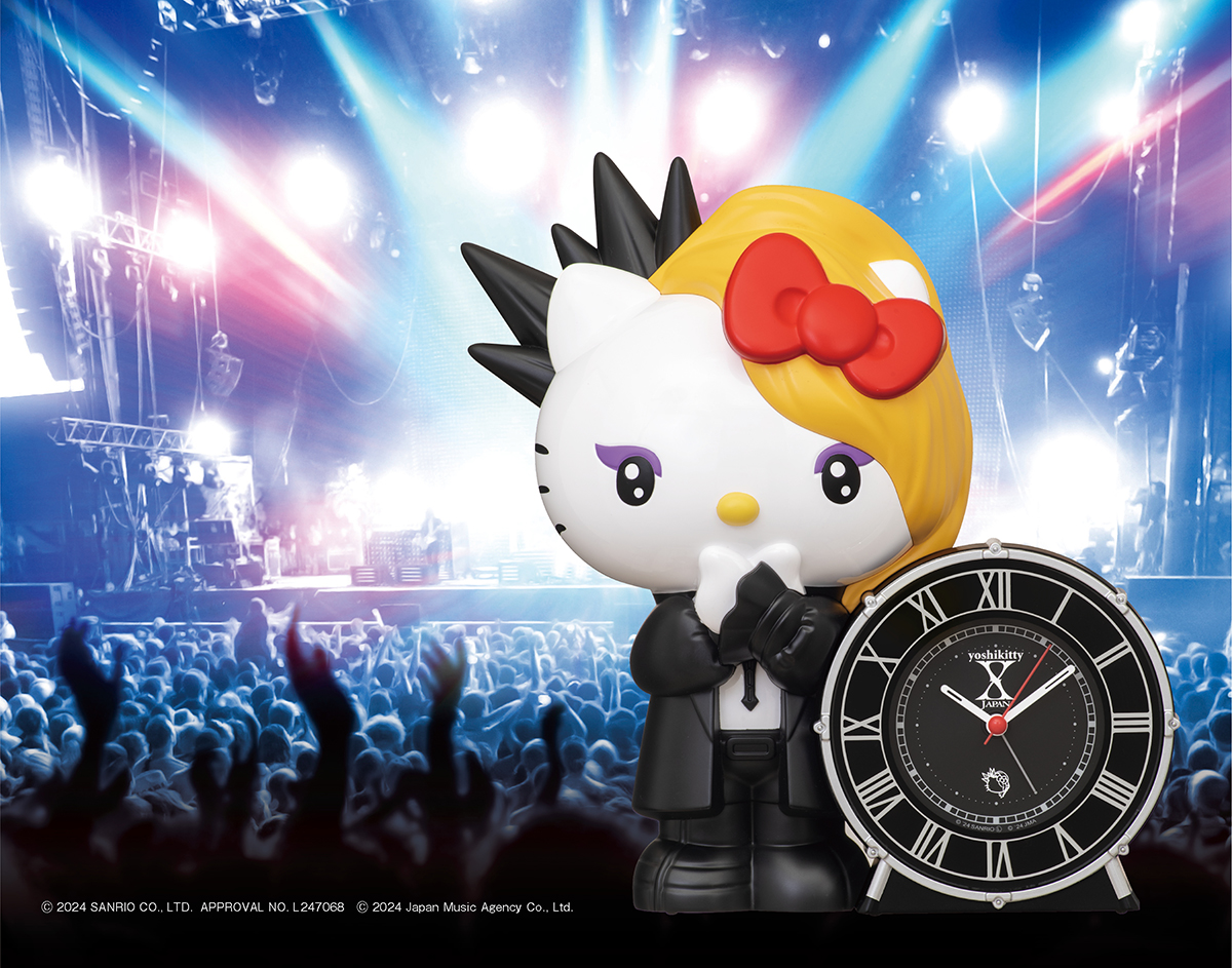 SEIKO yoshikitty ヨシキティ おしゃべり目覚まし時計 JF385A